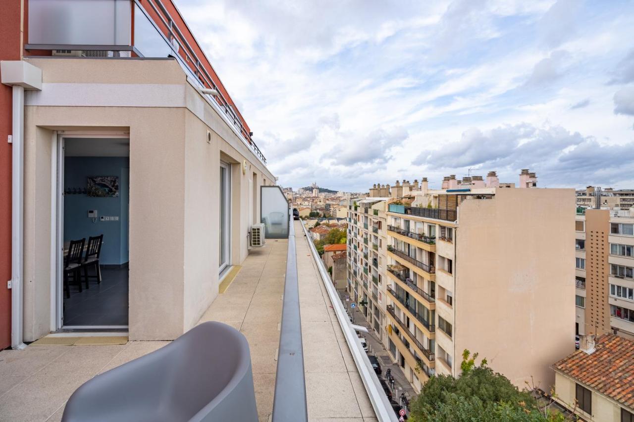 "Chez Marius" Appartement Avec Terrasse Pour 4 Personnes A Marseille Exterior photo